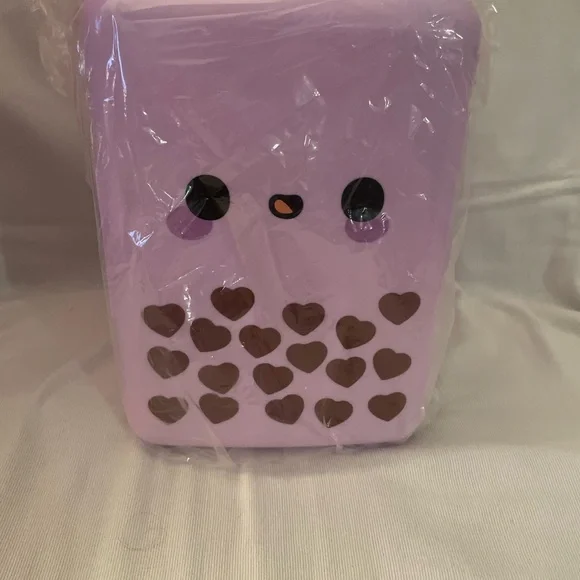 NIB Mini Beauty Fridge - Pink - Picture 4 of 9